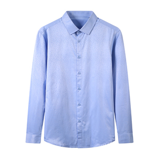 一线撤柜撤标2023年冬季新款男士时尚商务风休闲百搭加绒长袖衬衫