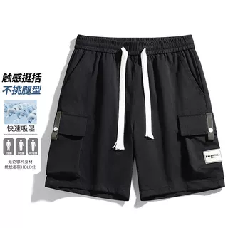 直播专属！一线撤柜夏季男士新款时尚潮流薄款透气工装休闲短裤潮,男装,短裤,淘宝优惠券,粉丝福利购,淘宝优惠卷