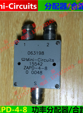 MiniCircuits 15542 ZAPD-4-8功率分配器 合路器一分二 N母头反接