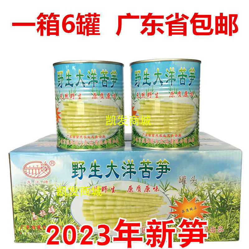 龙江牌野生大洋苦笋客家广东罐头图片