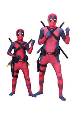 cosplay Deadpool复仇者联盟/忍者死侍枪套弹夹腰带双肩包剑套