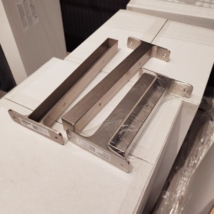 宜家格兰胡特托架隔板支架支撑架金属材质连接支架20*12和30*12cm