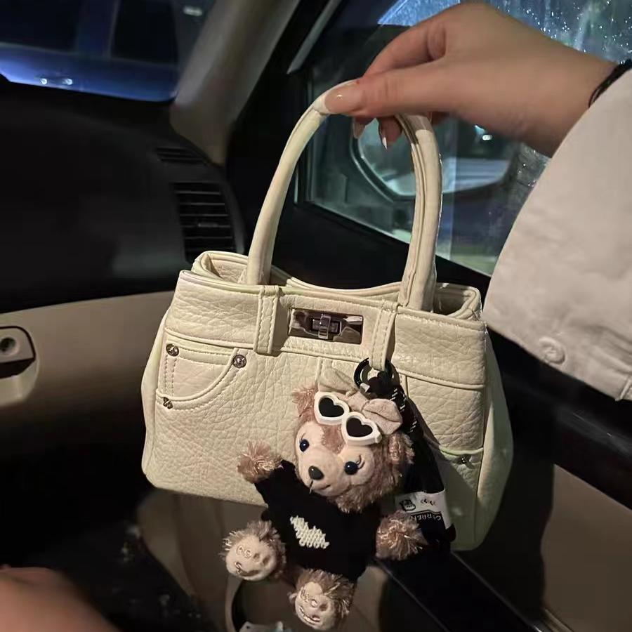 百搭凯莉包时尚通勤单肩斜挎包