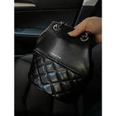 韩国水桶包包女2025新款 潮时尚 菱格链条包小众百搭单肩包斜挎包