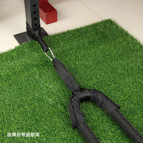 战绳固定器固定绑带家用抖绳健身甩大绳健身房绳战绳综合体能训练