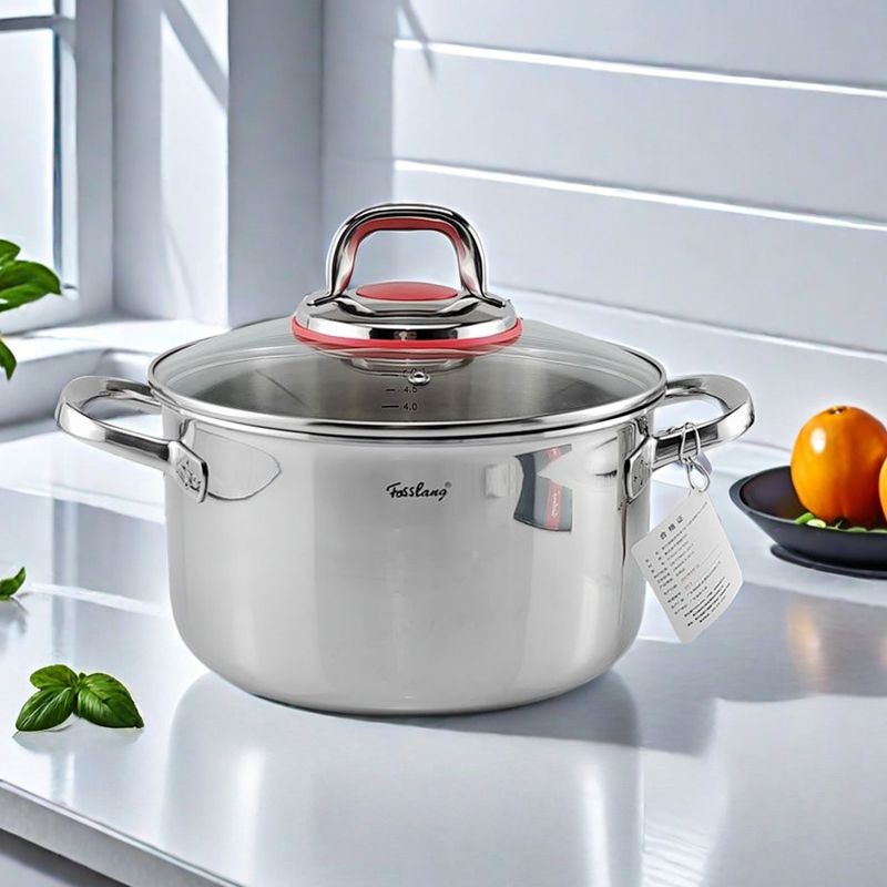 菲仕朗18/10不锈钢汤锅蒸锅笼屉