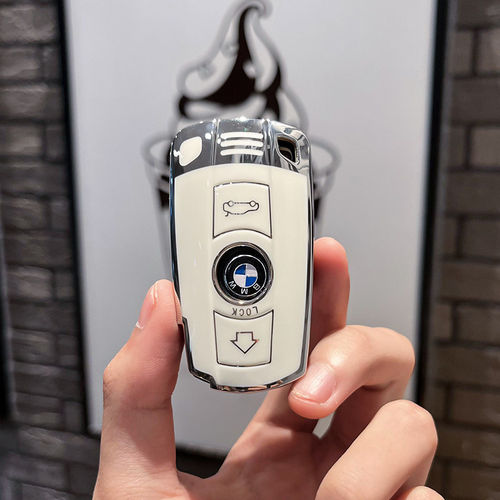 适用宝马老款X1汽车钥匙套3系320i 5系X5 X6 E90 z4软胶保护壳包