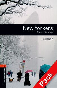 【外研社】Oxford Bookworms Library: Level 2: New Yorkers - Short Stories Audio CD Pack (British English)  初二、初三