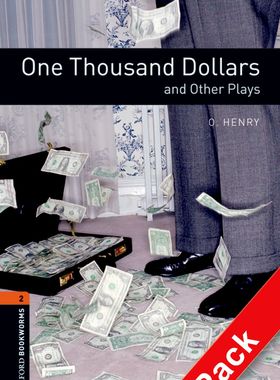 【外研社】Oxford Bookworms Library: Level 2: One Thousand Dollars and Other Plays Playscript Audio CD Pack  初二、初三