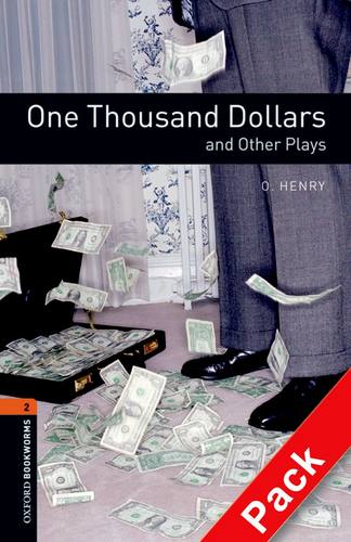 【外研社】Oxford Bookworms Library: Level 2: One Thousand Dollars and Other Plays Playscript Audio CD Pack  初二、初三