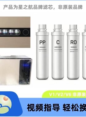 星之航滤芯适用华帝净水器淳享 V2 V1 V6格美双出水欧林净水器