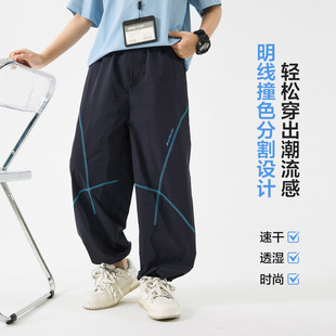 大儿童男装一米二三四五六年级七八九十岁小孩男裤子休闲防蚊夏裤