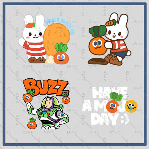 DIY周边烫印贴五月天衣服转印贴mayday热转印印花耐水洗