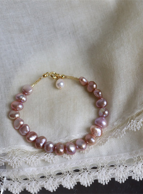 高亮珍珠手链珍珠简约
