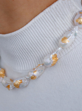 设计款巴洛克珍珠无品牌