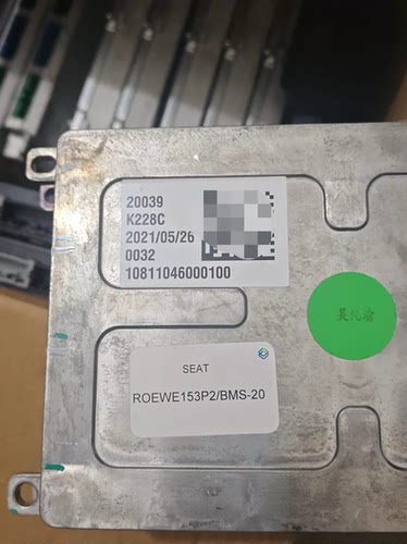 别克微蓝6上汽荣威-EVi6电池管理系统 BMS BMU EP21MCE，