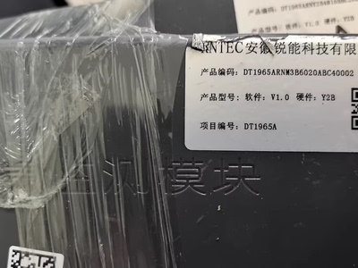 安徽锐能DT1965A电池信息监测模块 型号DT1965A 软件V1.0 硬件Y2B