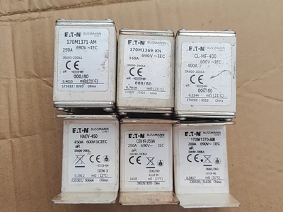 ETN巴斯曼熔断器 型号170M1371-AM，250A 690V 170M1369-KN，16