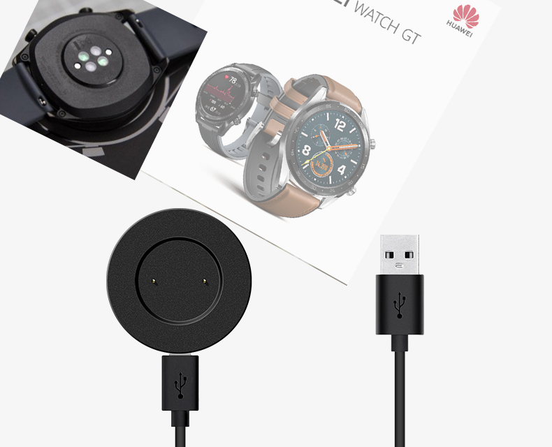 华为watch gt2/gt 2e荣耀mns-b19手表充电器 hct-b19数据线底座