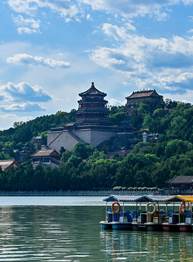 首都北京天安门国贸天坛城市建筑夜景风景画海报制作装饰画BC419