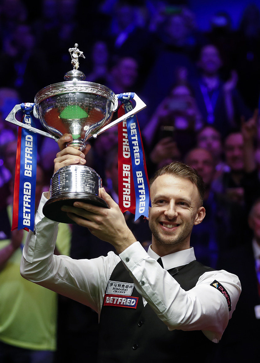 台球明星特鲁姆普斯诺克桌球海报制作台球厅休闲娱乐房间贴画007