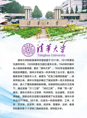 世界名校海报制作房间装饰贴挂画