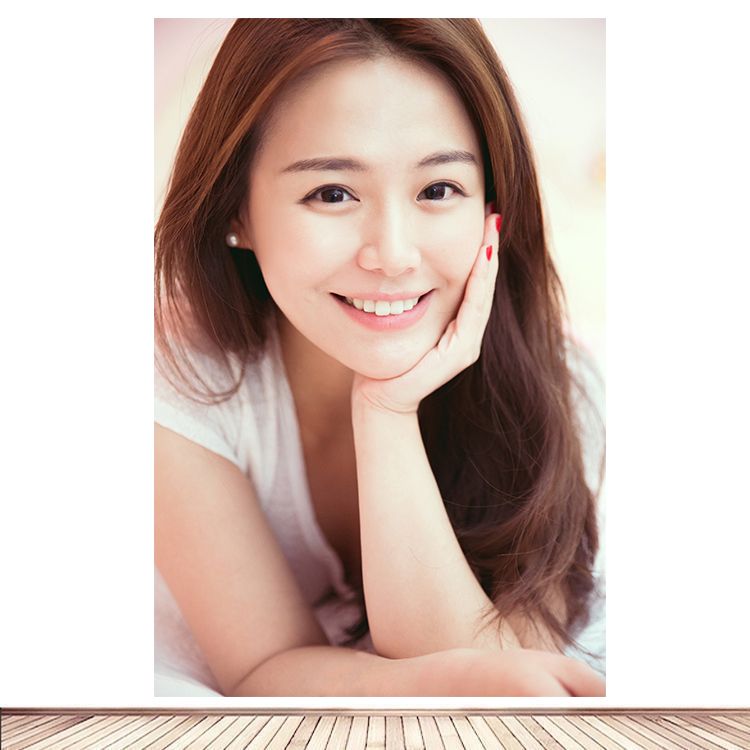 美人海报墙贴美女贴画马思纯海报卧室床头画影视明星房间装饰画15
