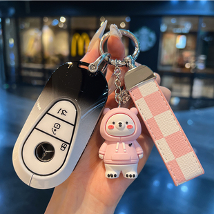 25/26款奔驰e300l钥匙套新e级/c260l/c200l/e260l扣glc壳s400高档