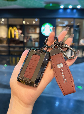 坦克300钥匙套24款三百400hi4t赛博坦克500车包扣壳700hi4t金属