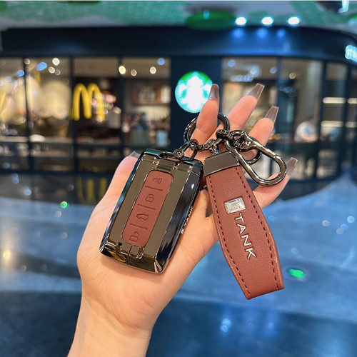 坦克300钥匙套24款三百400hi4t赛博坦克500车包扣壳700hi4t金属