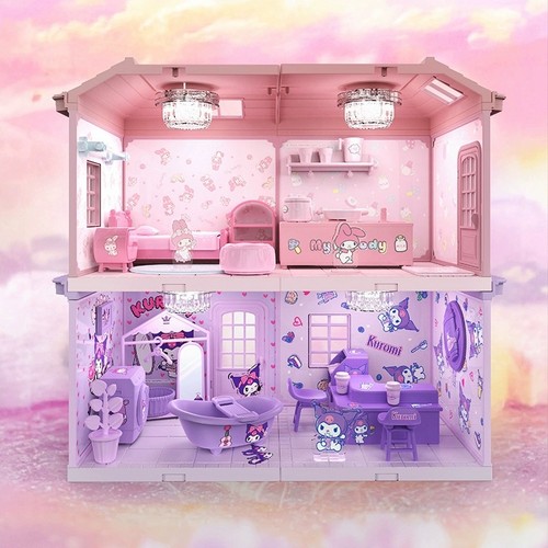 六一儿童节礼物三丽鸥库洛米美乐蒂过家家玩具女孩3-6岁7益智女童