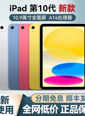 Apple/苹果 10.9 英寸 iPad (第十代)平板电脑正品学习机绘画10代