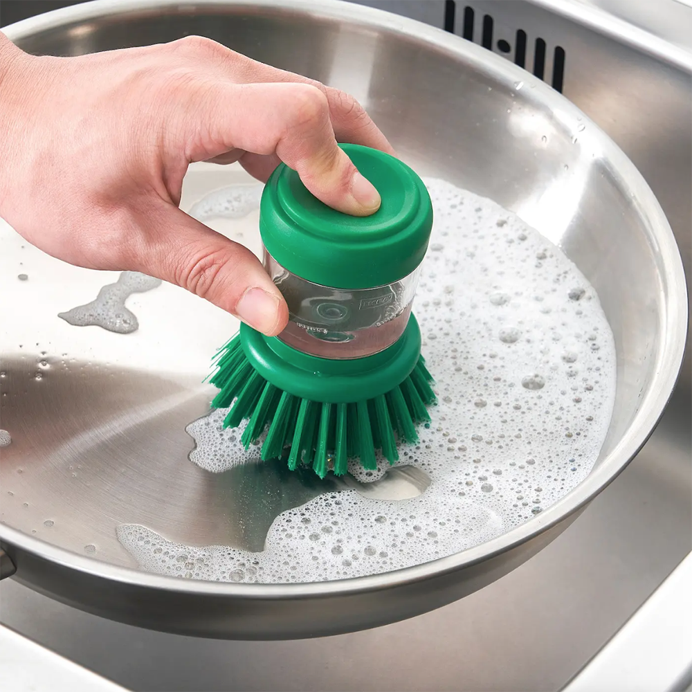 IKEA宜家清潔刷洗潔精擠壓刷