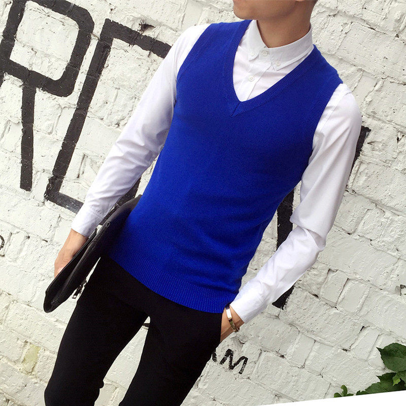 Débardeur homme Woolen gilet en coton - Ref 1598112 Image 4