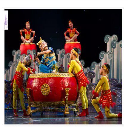 幼儿童赛龙舟表演服男童腰鼓舞表演小荷风采比赛舞服少儿舞蹈服装