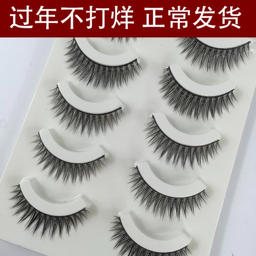 Oine silk false Enselashes естественно плотные xe xes s828 la2 m5 m12 5 пары ресниц