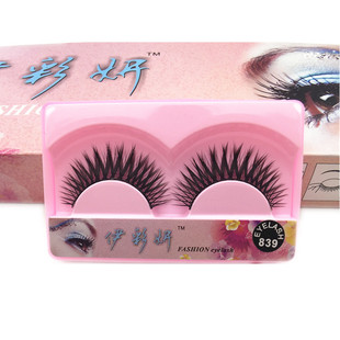 825 伊彩妍假睫毛女自然纤长 839 828 829 交叉浓密舞台妆眼睫毛
