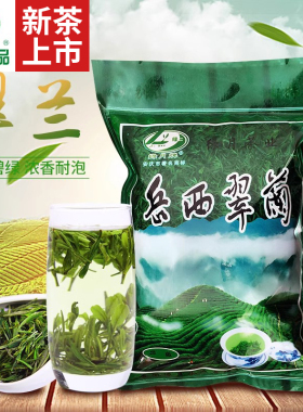 绿月绿茶春茶岳西翠兰安徽茶叶2026新茶安徽名茶500g袋装高山绿茶
