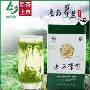 包邮 2025年明前新茶岳西翠兰一级绿茶250g盒装 高山云雾茶国宾礼茶