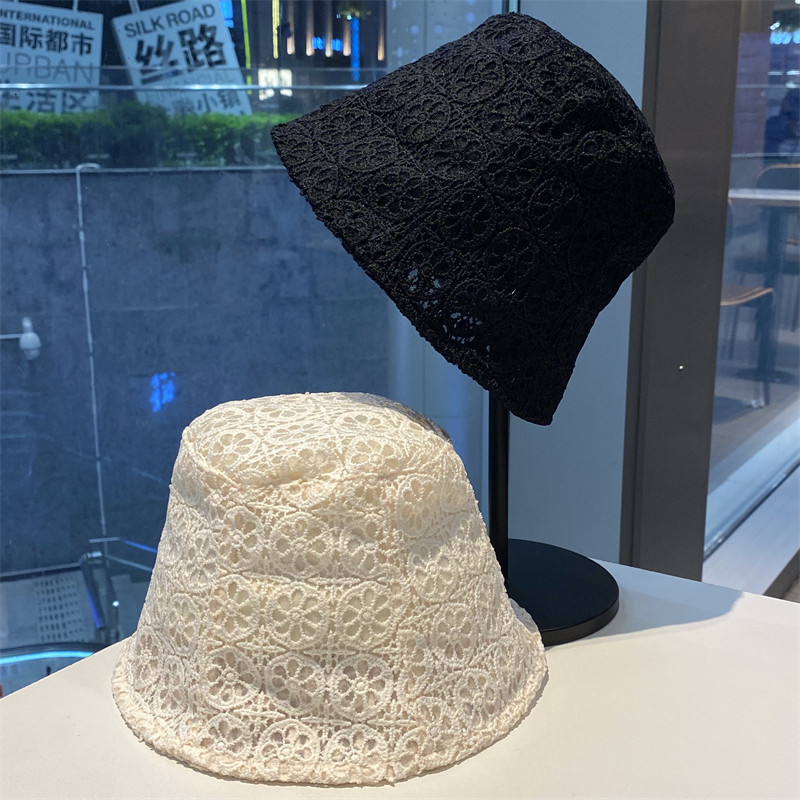 夏季女镂空遮阳防晒帽百搭渔夫帽