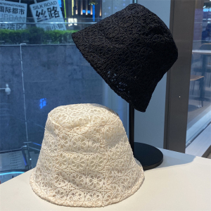 韩版小众透气水桶帽薄款时尚盆帽夏季女镂空遮阳防晒帽百搭渔夫帽