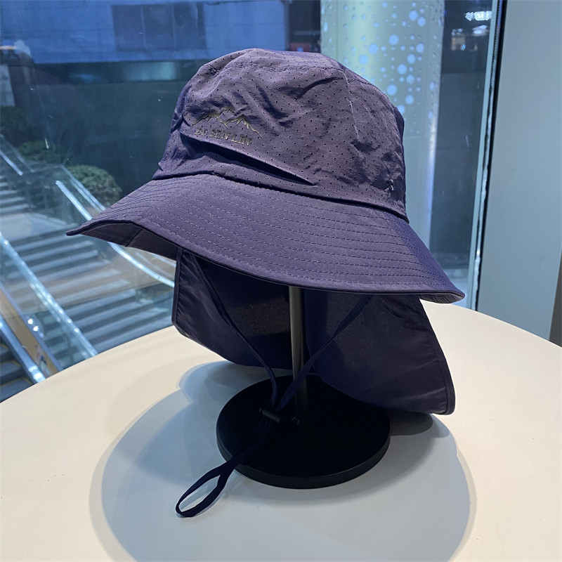 网眼速干透气防晒帽旅行登山帽子