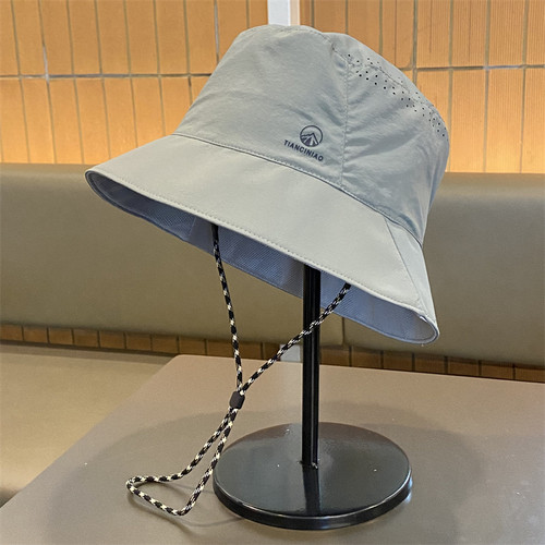 防晒帽子男女春夏季速干透气网眼