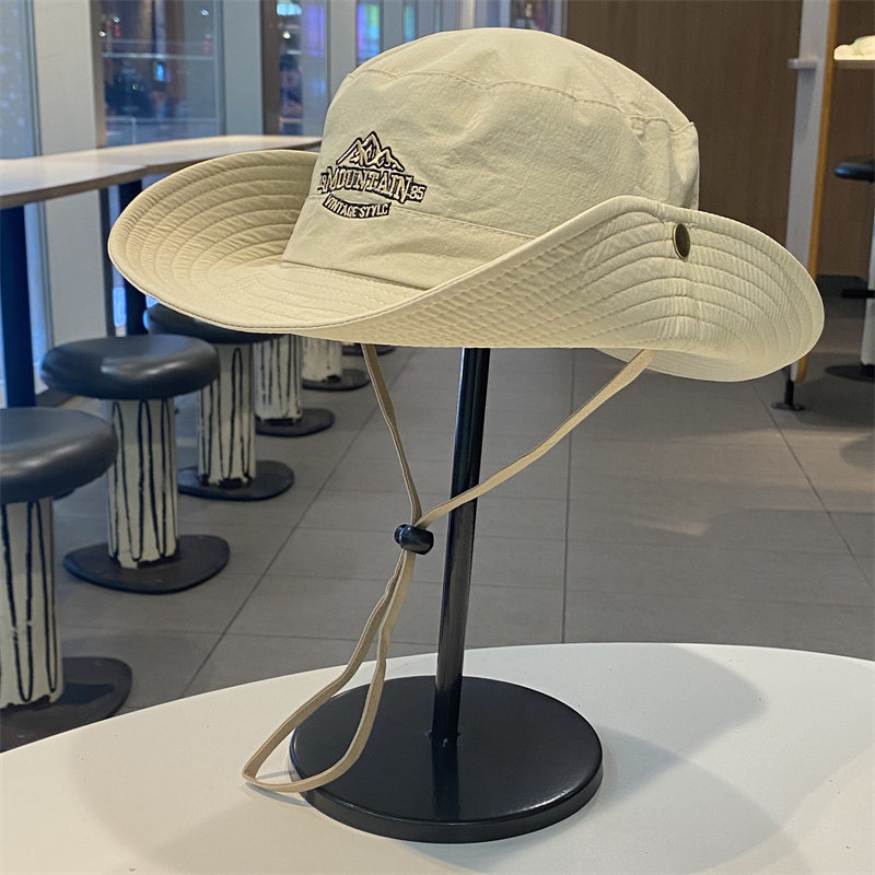 徒步露营登山帽男女春夏季防晒帽