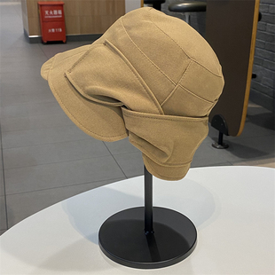 春秋新款 素颜遮脸大帽檐防晒帽出游太阳帽显脸小小众渔夫帽盆帽女