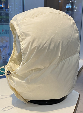 男女冬季新款轻盈羽绒雷锋帽保暖