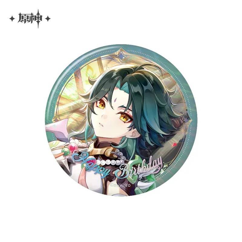 正版原神魈周边合集徽章立牌挂件