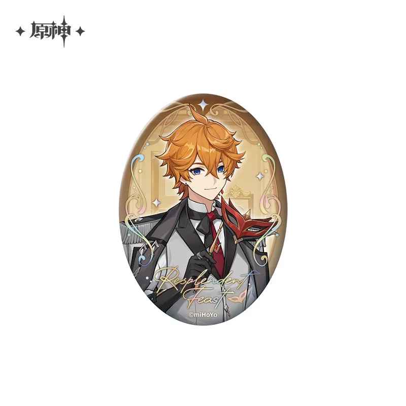 正版原神达达利亚公子徽章立牌