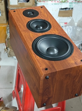 8寸AOP218无源音箱书架式高端三分频木质K歌家庭影院前置Hifi音响