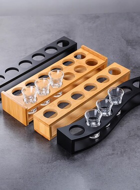 b52子弹杯白酒杯 shot杯杯架一口杯吞杯轰炸机酒吧斗酒鸡尾酒杯